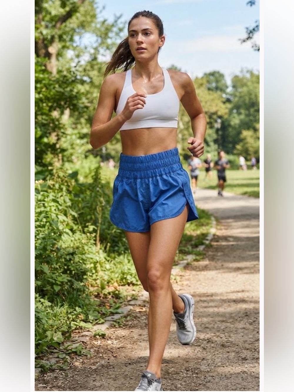 FP Movement by Free People Royal/Blue Layered Athletic Shorts
